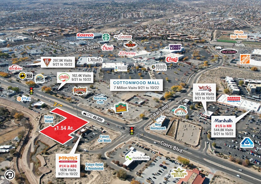 Primary Photo Of Coors Blvd NW, Albuquerque Land For Sale