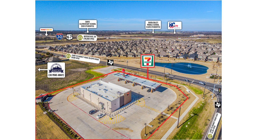 More Photos Of 2597 Epps Rd, Royse City General Retail For Sale