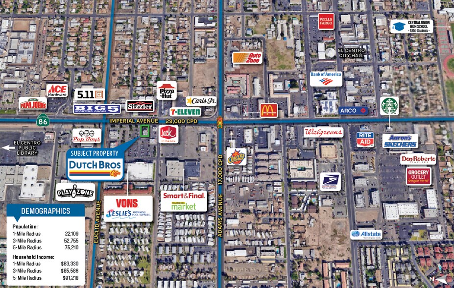 More Photos Of 740 N Imperial Ave, El Centro Fast Food For Sale
