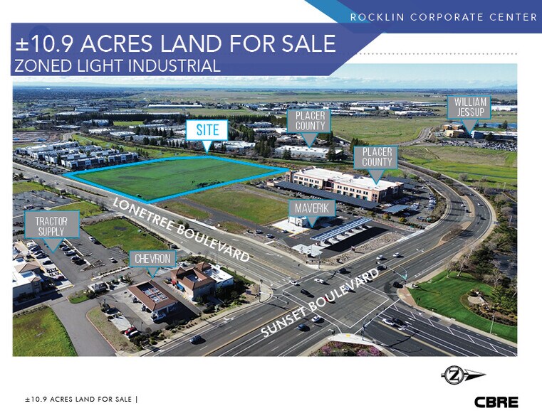 Primary Photo Of 5600 Lonetree Blvd, Rocklin Land For Sale