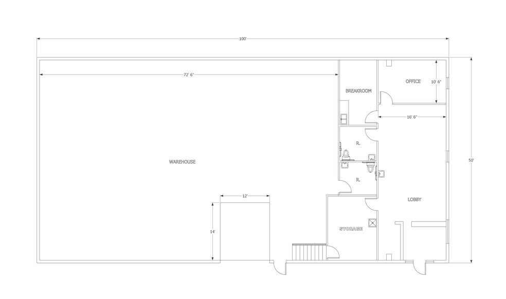 More Photos Of 7266 Cross Park Dr, Charleston Warehouse For Lease