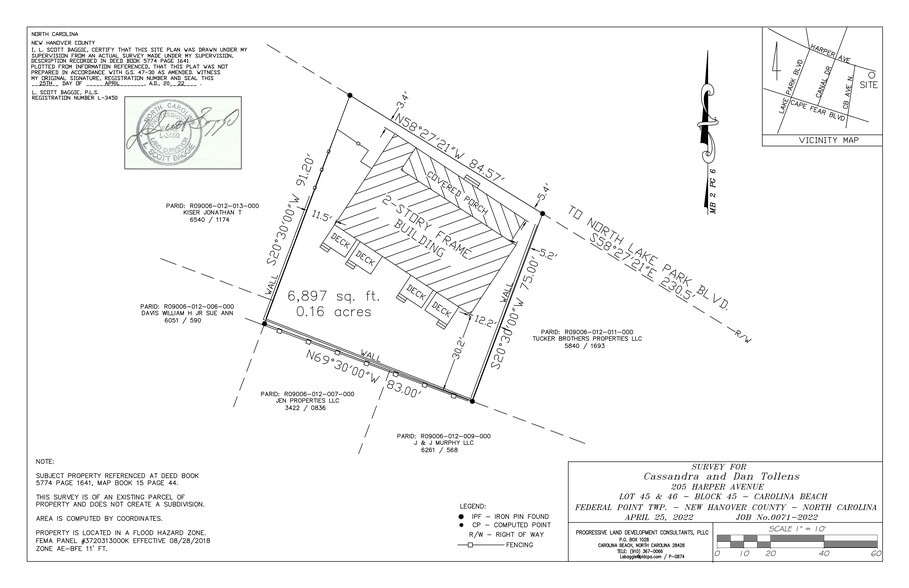 More Photos Of 205 Harper Ave, Carolina Beach Hotel For Sale