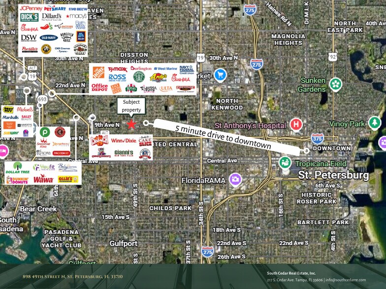 More Photos Of 850-898 49th St, Saint Petersburg General Retail For Lease