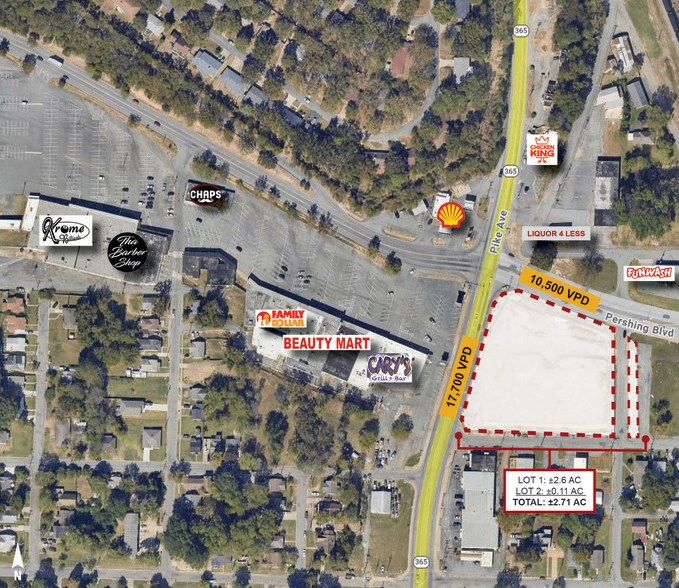 More Photos Of 900 W Pershing Blvd, North Little Rock Land For Lease