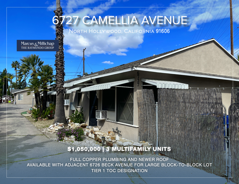 Primary Photo Of 6727 Camellia Ave, North Hollywood Apartments For Sale