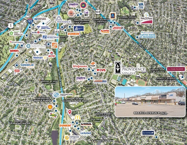 More Photos Of 650 Branch Ave, Providence Storefront For Sale