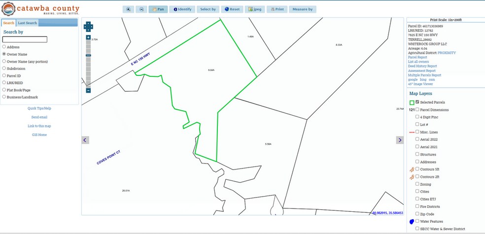 More Photos Of 7825 NC Highway 150 E, Terrell Land For Sale