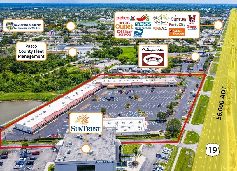 More Photos Of 10110-10156 US Highway 19, Port Richey Unknown For Lease
