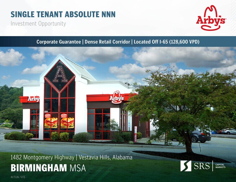 Primary Photo Of 1482 Montgomery Hwy, Birmingham Fast Food For Sale