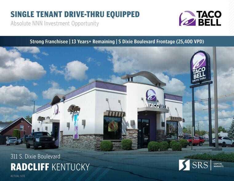 Primary Photo Of 311 S Dixie Hwy, Radcliff Fast Food For Sale