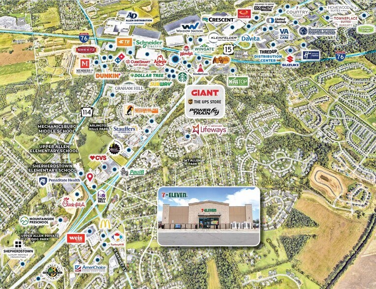 More Photos Of 147 Gettysburg Pike, Mechanicsburg Service Station For Sale