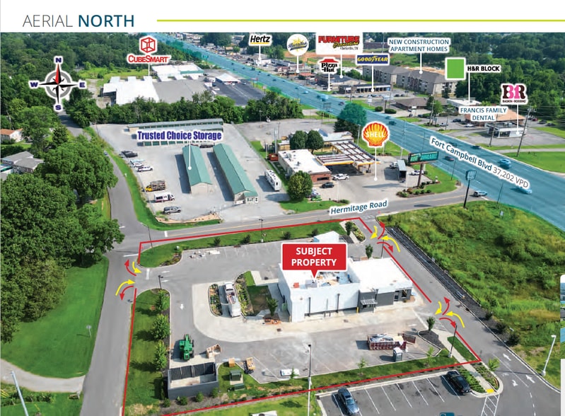 More Photos Of 1806 Fort Campbell Blvd, Clarksville Fast Food For Sale