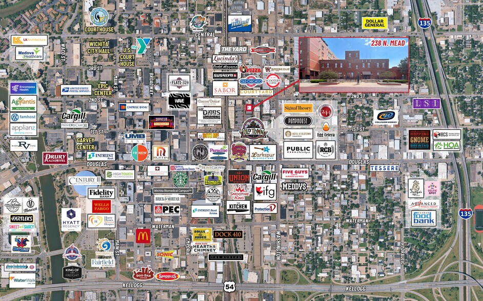 More Photos Of 238 N Mead St, Wichita Office For Sale