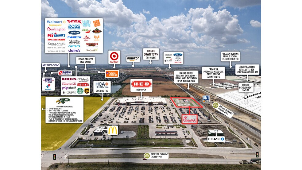 More Photos Of 1898 Dallas Pkwy, Prosper Fast Food For Sale