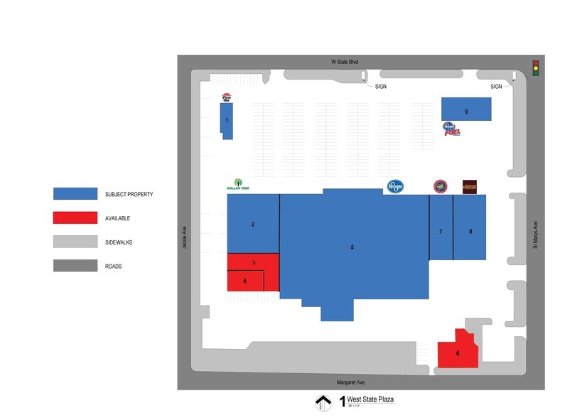 More Photos Of 1103-1225 W State Blvd, Fort Wayne Storefront For Lease