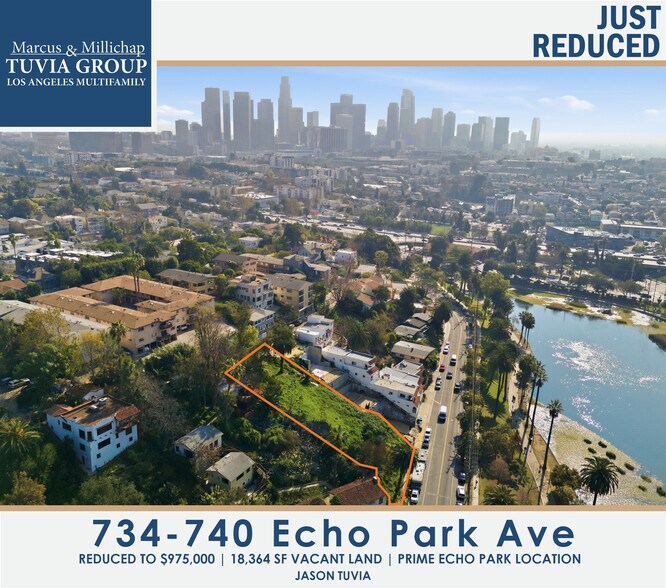 Primary Photo Of 734-740 N Echo Park, Los Angeles Land For Sale