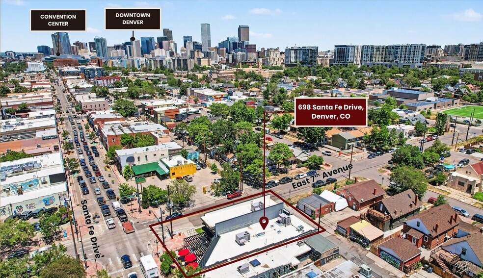 More Photos Of 698 Santa Fe Dr, Denver Restaurant For Sale