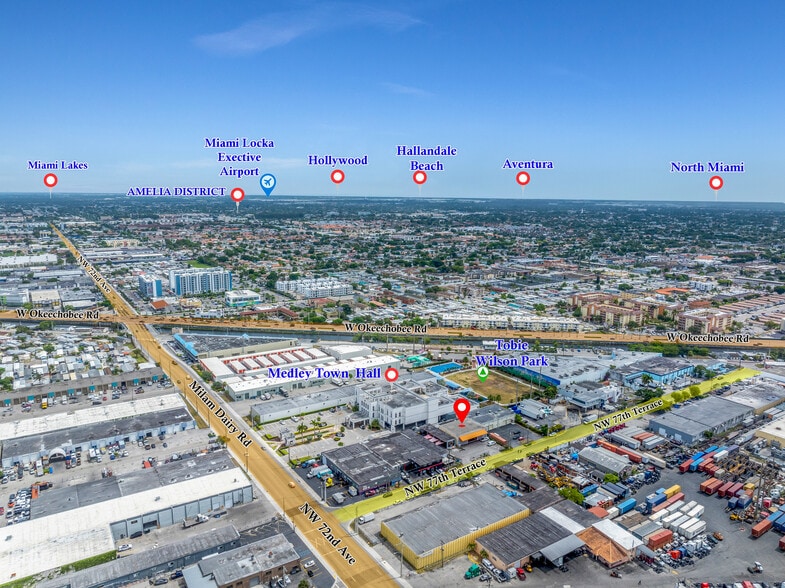More Photos Of 7185-7165 NW 77TH ter, Medley Industrial For Sale