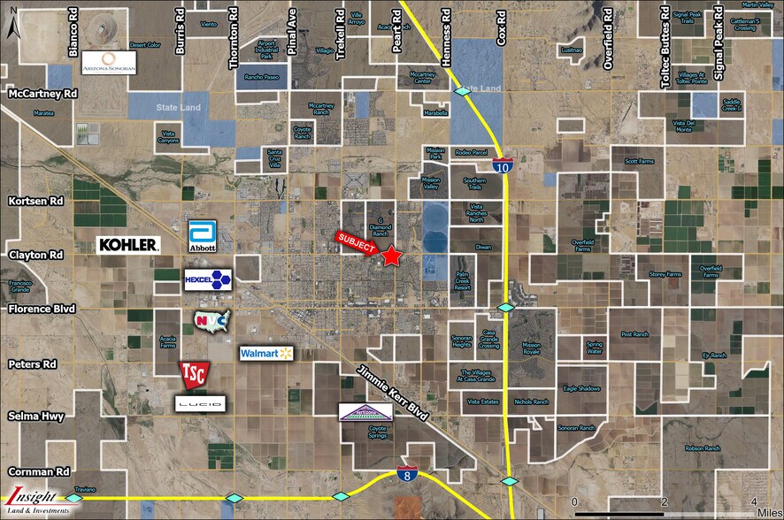 More Photos Of Cottonwood Ln & Peart Rd, Casa Grande Land For Sale