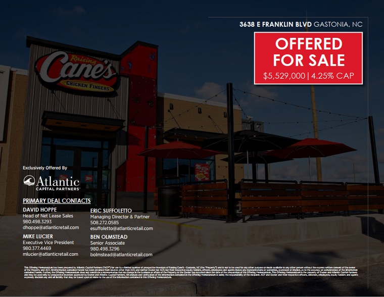 More Photos Of 3638 E Franklin Blvd, Gastonia Restaurant For Sale