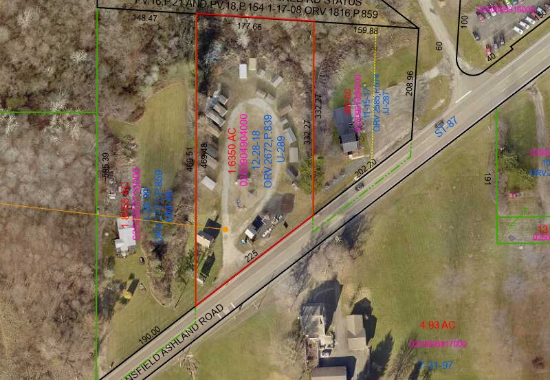 More Photos Of 1555 Ashland Rd, Mansfield Land For Sale