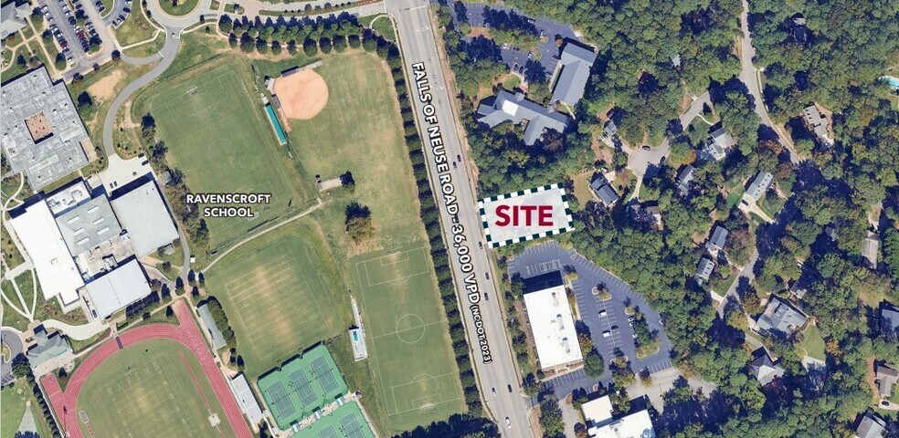 Primary Photo Of 7212 Falls of Neuse Rd, Raleigh Land For Sale
