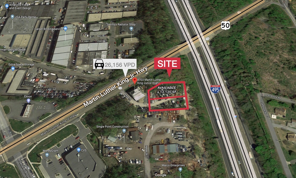 Primary Photo Of 8703 Martin Luther King Jr Hwy, Lanham Land For Lease