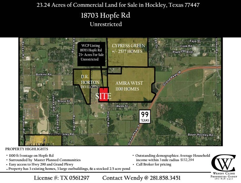 More Photos Of TBD Hopfe Rd, Hockley Land For Sale