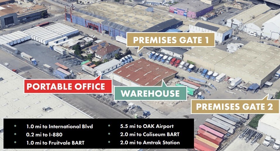 More Photos Of 4341 Howard St, Oakland Warehouse For Lease