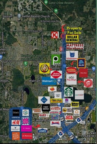 More Photos Of 8365 US 98 N hwy, Lakeland Land For Sale