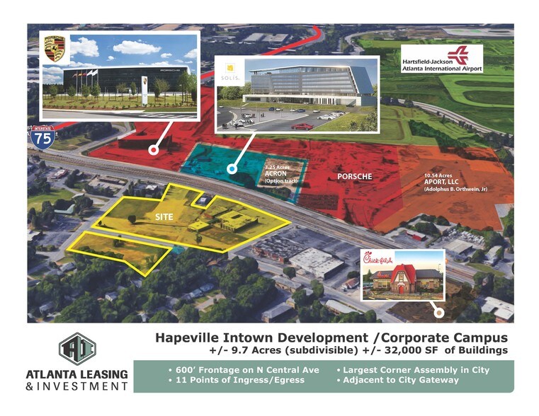 More Photos Of 397 N Central Ave, Hapeville Storefront Retail Office For Lease