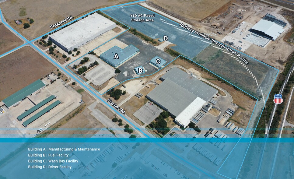 More Photos Of 10310 Fischer Rd, Von Ormy Manufacturing For Sale