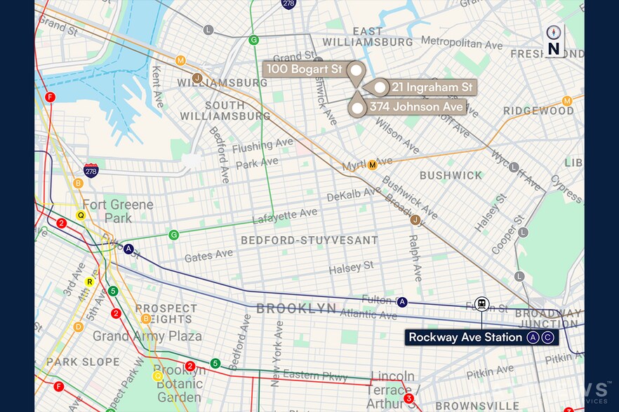 More Photos Of 100 Bogart St, Brooklyn Office For Sale