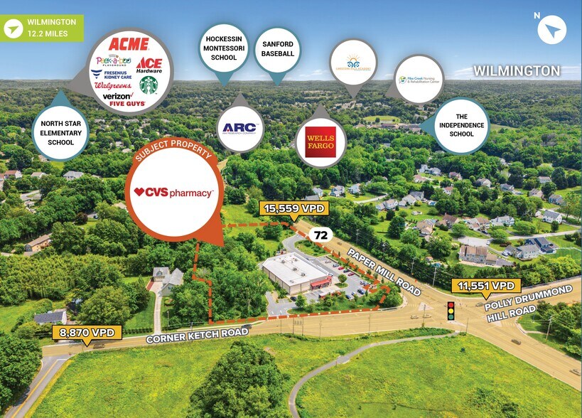 More Photos Of 604 Corner Ketch Rd, Newark Drugstore For Sale