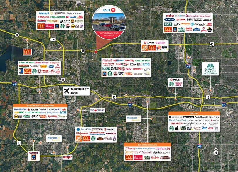 More Photos Of 3470 Gateway Rd, Brookfield Bank For Sale