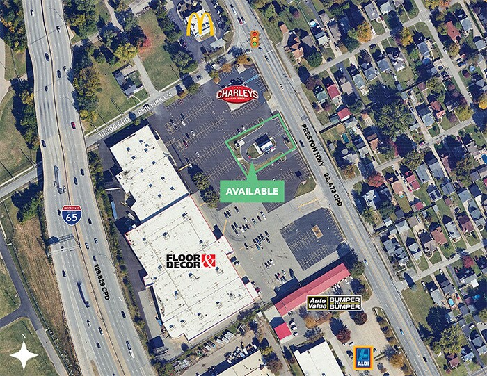 Primary Photo Of 3410 Preston A Hwy, Louisville Fast Food For Lease
