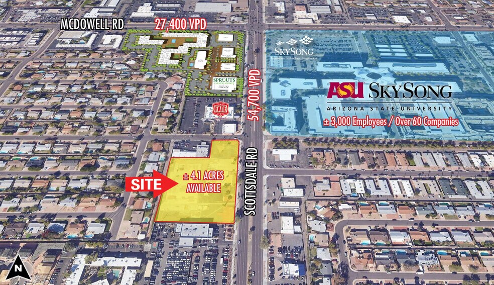 More Photos Of 1200 N Scottsdale Rd, Scottsdale Land For Sale