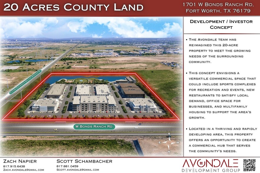 More Photos Of 1701 Bonds Ranch Rd, Fort Worth Land For Sale