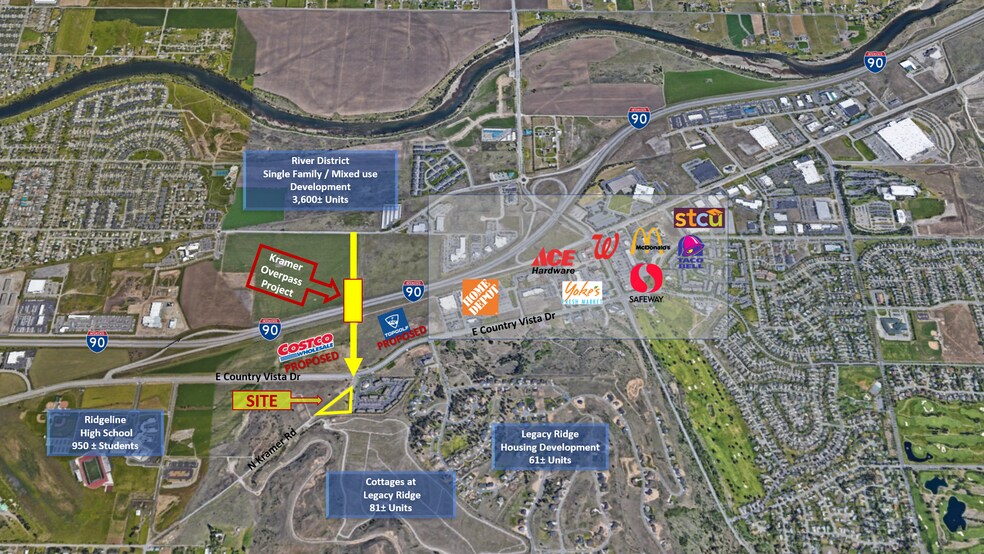 Primary Photo Of N Kramer Parkway -1 @ E Country Vista Dr, Liberty Lake Land For Sale