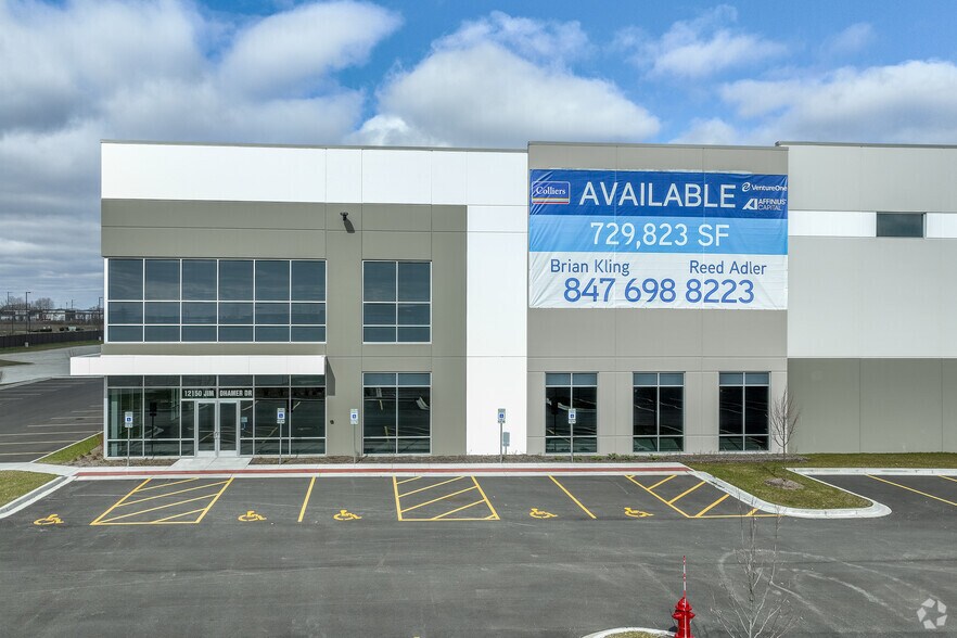 More Photos Of 12150 Jim Dhamer Dr, Huntley Distribution For Lease