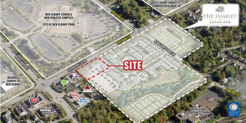 More Photos Of Central College Rd & New Albany-Condit Rd, New Albany Land For Lease