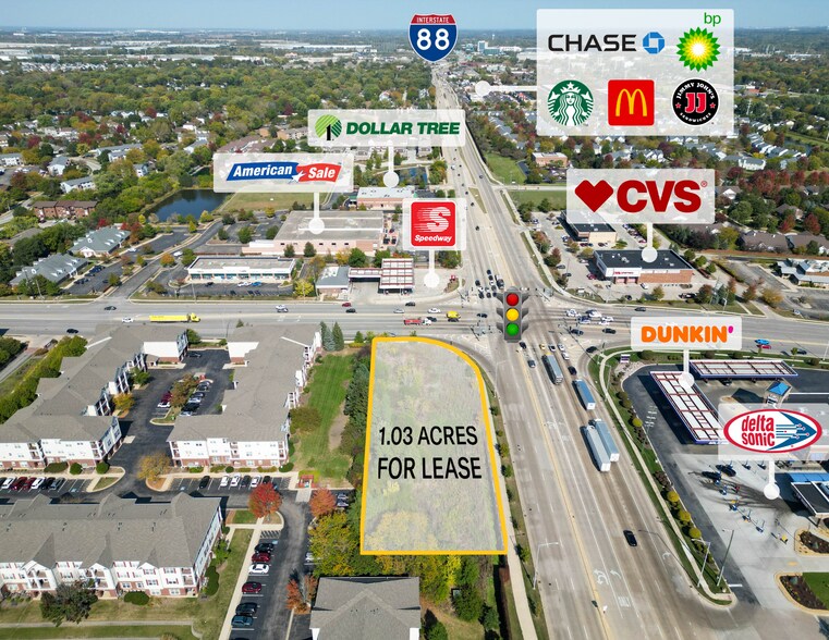 More Photos Of SWC Route 59 & N Aurora Rd, Naperville Land For Lease