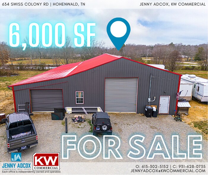 Primary Photo Of 634 Swiss Colony Rd, Hohenwald Warehouse For Sale