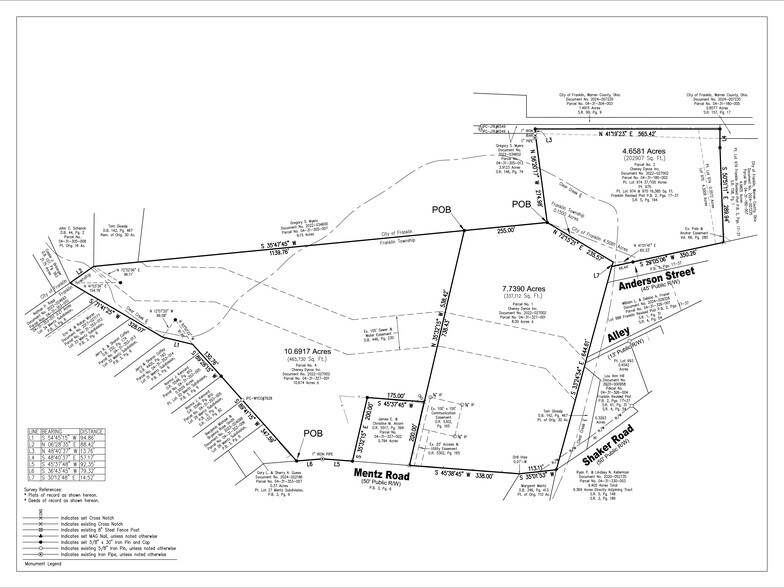 More Photos Of 7445 Mentz Rd, Franklin Land For Sale