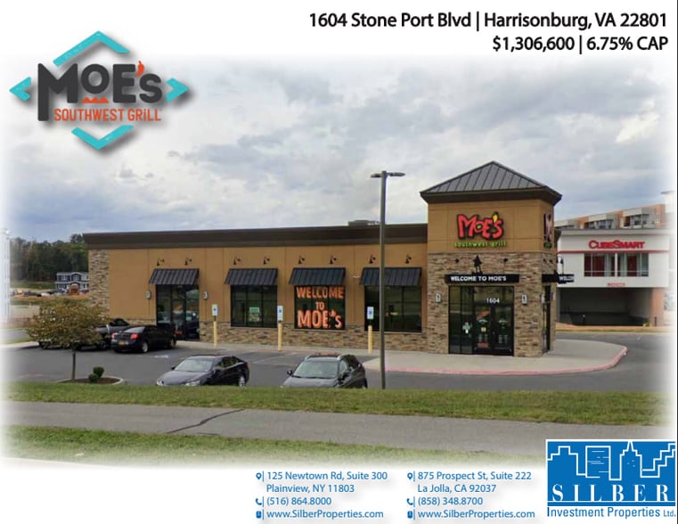 Primary Photo Of 1604 Stone Port Blvd, Harrisonburg Fast Food For Sale
