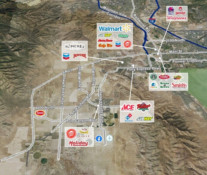 More Photos Of 4000 N Hwy 73, Eagle Mountain Land For Sale