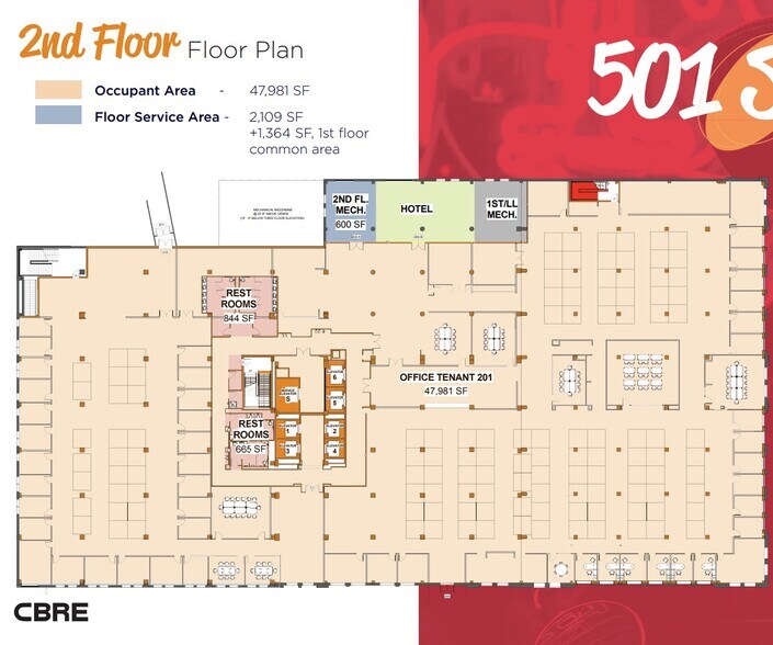 More Photos Of 501 S 4th St, Louisville Hotel For Lease