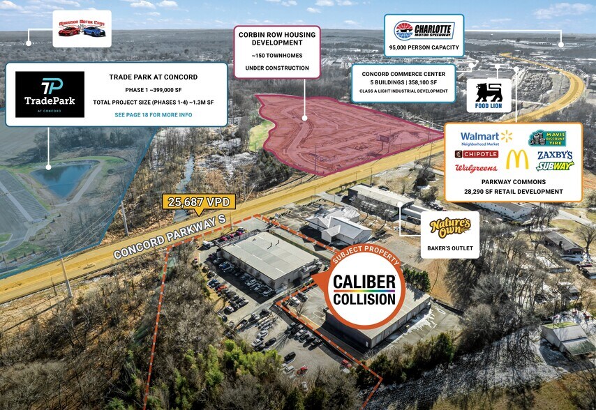 More Photos Of 2760 Concord Pky S, Concord Auto Repair For Sale