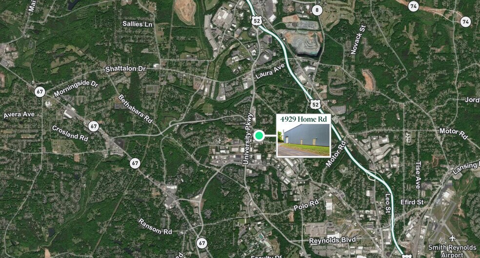 More Photos Of 4925-4929 Home Rd, Winston-Salem Warehouse For Lease