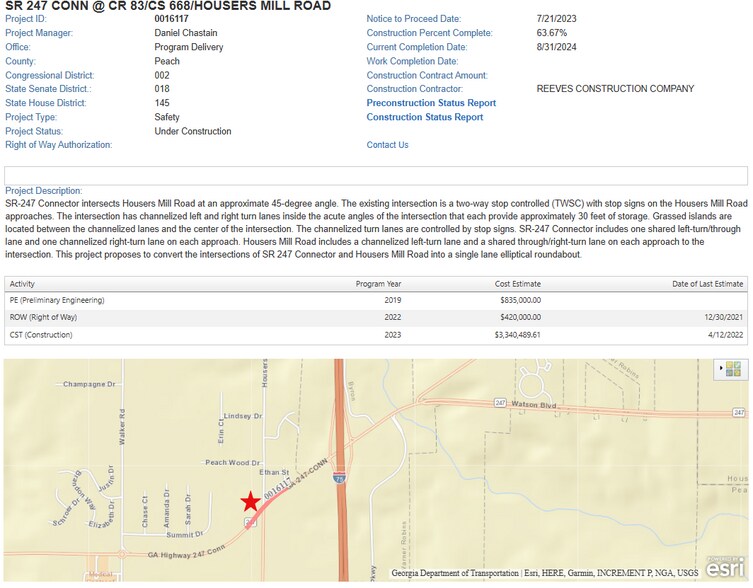 More Photos Of Hwy 247 Conn / Watson Blvd blvd, Byron Land For Sale